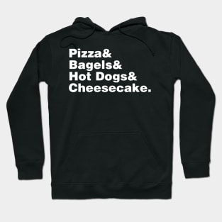 New York Foods Helvetica Hoodie